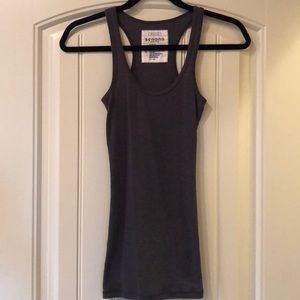 Small charcoal gray tank top